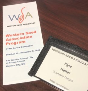 Western Seed Association Program